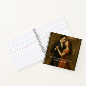 Elegant Notitieboek met dansend paar (Binnen)