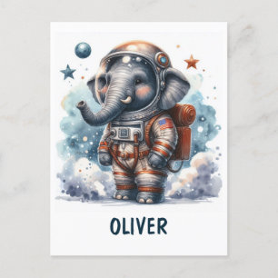 ELEGANT NOTITIEBOEK VOOR EEN COSMOMANUT BOY BRIEFKAART