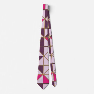 Elegant Nubian Geometric Tie Stropdas