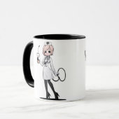 Elegant Nurse Mok (Voorkant links)