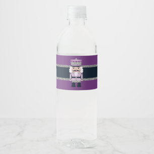 Elegant Nutkraker Water Fles Etiket