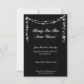 Elegant NYE Party Invite Kaart (Voorkant)