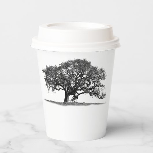 ELEGANT OAK PAPIEREN BEKERS (Voorkant)