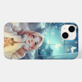 "Elegant Oasis" - grillige Waterverf hijab vrouw Case-Mate iPhone Case (Achterkant (horizontaal))