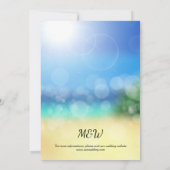 Elegant Ocean Beach Starfish Shell Dank u wel Kaart (Achterkant)