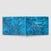 Elegant Ocean Blue 50 en Fabulous Birthday Party Gastenboek (Volledig)