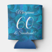 Elegant Ocean Blue 60 en Sensational Birthday Blikjeskoeler (Achterkant)