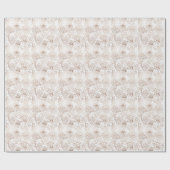 Elegant Ocean Marine Life Pattern Design Cadeaupapier (Vlak)