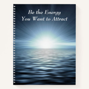 Elegant Ocean Sunrise Inspirerend Quote Writing Notitieboek