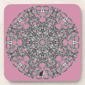 Elegant Octa Glyph Dawn Onderzetters (Voorkant)