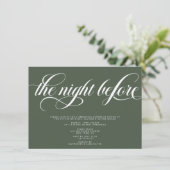 Elegant Oefendiner Kaart (Staand voorkant)