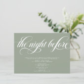 Elegant Oefendiner Kaart (Staand voorkant)