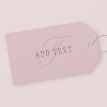 Elegant ogend monogram | Rosé goud