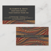 Elegant Old Fashioned Antiek Marged Corporate Visitekaartje (Voorkant / Achterkant)