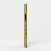 Elegant OldGold Case-Mate iPhone Case (Achterkant/rechts)