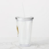 Elegant olifant acryl drinkbeker (Links)