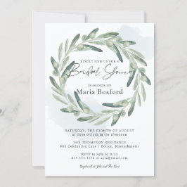 Elegant Olife Sprig Branch Wreater Vrijgezellenfee Kaart