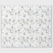Elegant Olive Branch Cadeaupapier (Vlak)