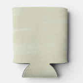 Elegant Olive Green and Gold Wedding Custom Blikjeskoeler (Achterkant)