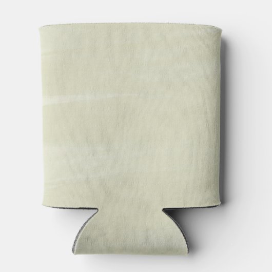 Elegant Olive Green and Gold Wedding Custom Blikjeskoeler (Achterkant)