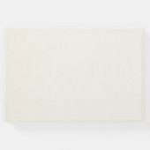 Elegant Olive Wedding Gastenboek (Achterkant)