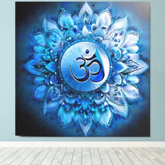 Elegant OM canvas schilderij (Insitu (Houten vloer))