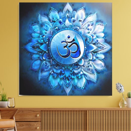 Elegant OM canvas schilderij (Insitu (Woonkamer))