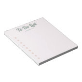 Elegant om de Roos Mint Bullets van de Sjabloon va Notitieblok (Schuin)