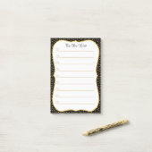 Elegant om lijst te doen post-it® notes (Op bureau)