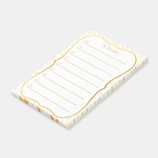 Elegant om lijst te doen post-it® notes (Schuin)