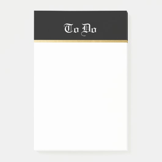 Elegant om lijstnotities te doen post-it® notes (Voorkant)