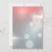 Elegant Ombre Gold Company Kerstparty Kaart (Achterkant)