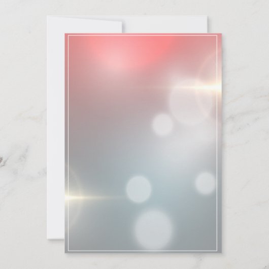 Elegant Ombre Gold Company Kerstparty Kaart (Achterkant)