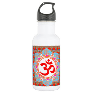 Elegant OmMANTRA Mantra: Yoga Meditation Healing A Waterfles