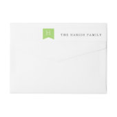 Elegant omslag rond het Adres van de Terugkeer (Achterkant)