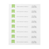 Elegant omslag rond het Adres van de Terugkeer (Vel)