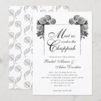 Elegant onder de Chuppah  joodse bruiloft