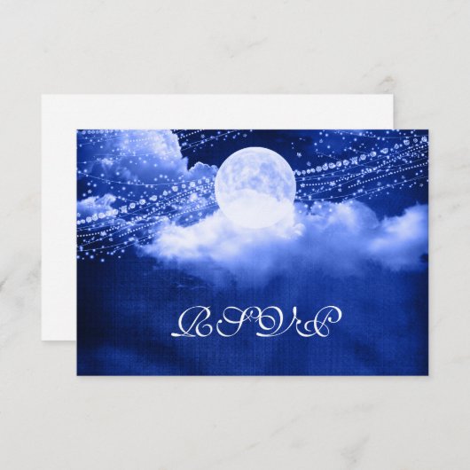 Elegant onder de Moonlight RSVP (Voorkant / Achterkant)