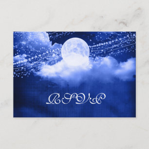 Elegant onder de Moonlight RSVP Kaartje