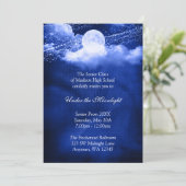Elegant onder het maanlicht Prom formele dans Kaart (Staand voorkant)
