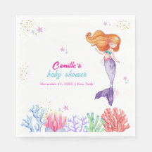 Elegant onder het Zee Zeemeermin Koraal Baby showe