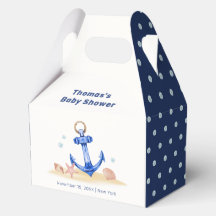 Elegant onder Zee Nautisch Anker Boy Baby shower
