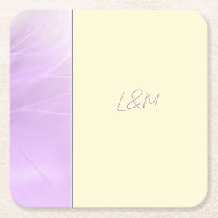 Elegant Onderzetter Paars papier