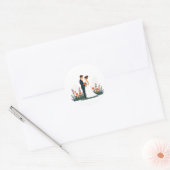 Elegant Oneindige Liefde Stickers (Envelop)