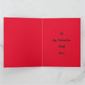 Elegant Oneindige Liefde Valentijnsdag Kaart (Binnen)