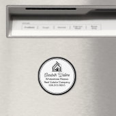 Elegant Onroerend Goed Bedrijf Aangepaste Makelaar Magneet (Insitu (Vaatwasser))