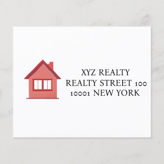 Elegant onroerend goed kopen Wij kopen huizen Flyer (Achterkant)