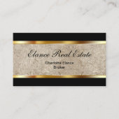 Elegant onroerend goed Visitekaartjes (Voorkant)