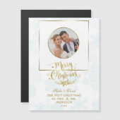 Elegant ons eerste kerstfeest als Mr. & Mrs Foto (Voorkant / Achterkant)