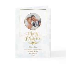 Elegant ons eerste kerstfeest als Mr. & Mrs Foto